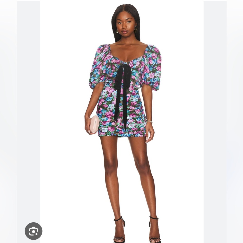 NWOT For Love & Lemons Marlei Mini Dress size S $254 - Picture 1 of 11